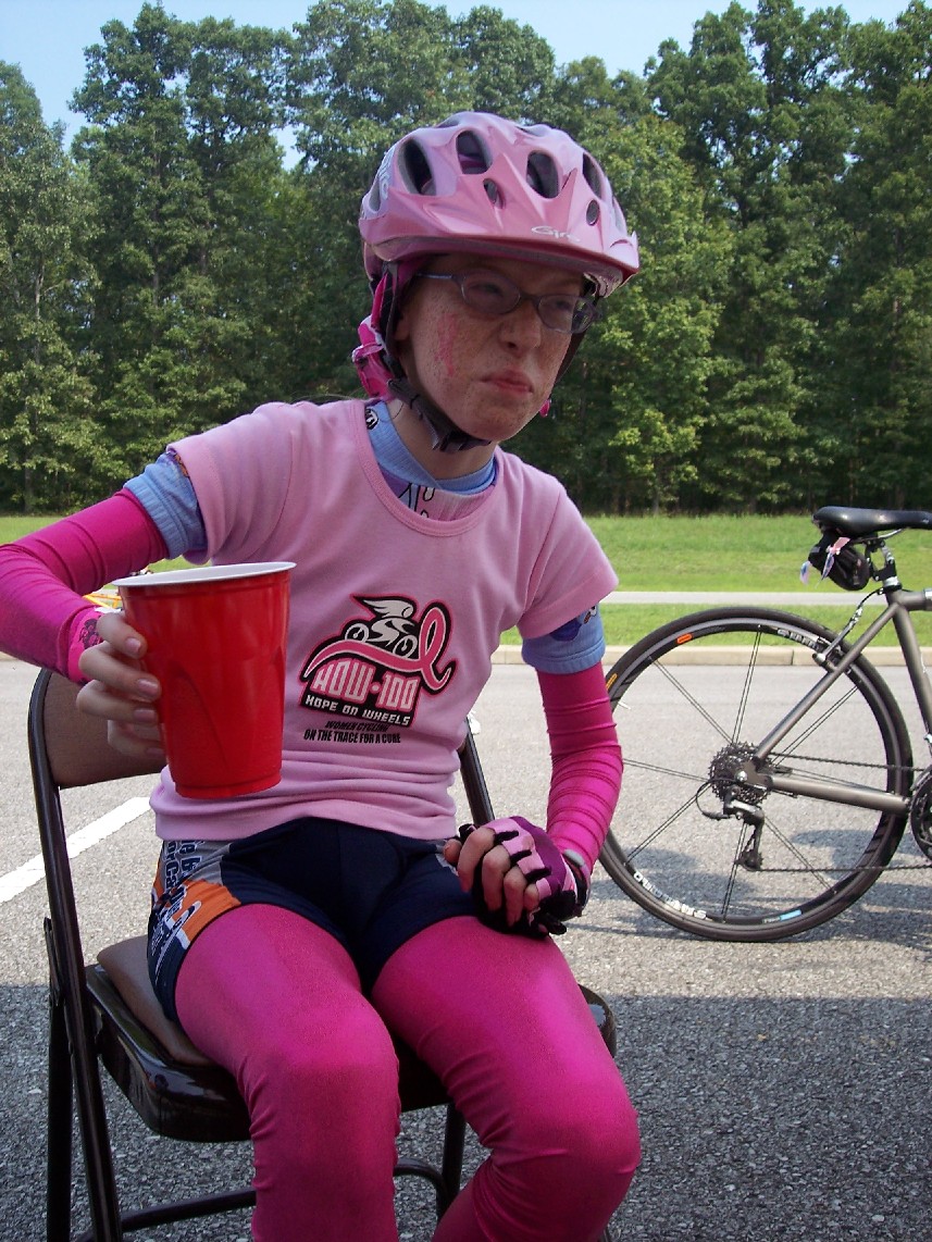 Madison tries a virgin margerita!